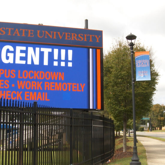 Virginia State University lockdown